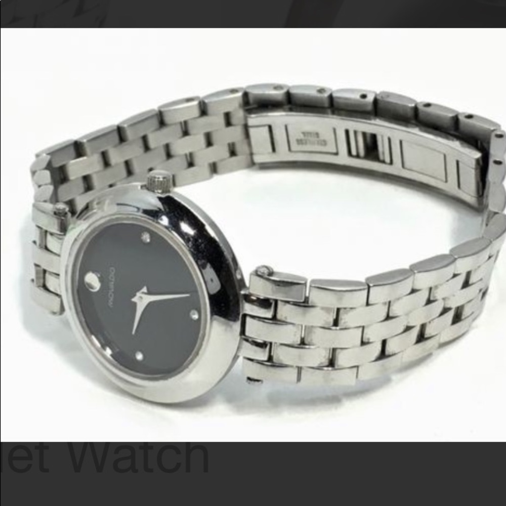 ✖️✖️sold✖️✖️ Movado women’s bracelet watch silver